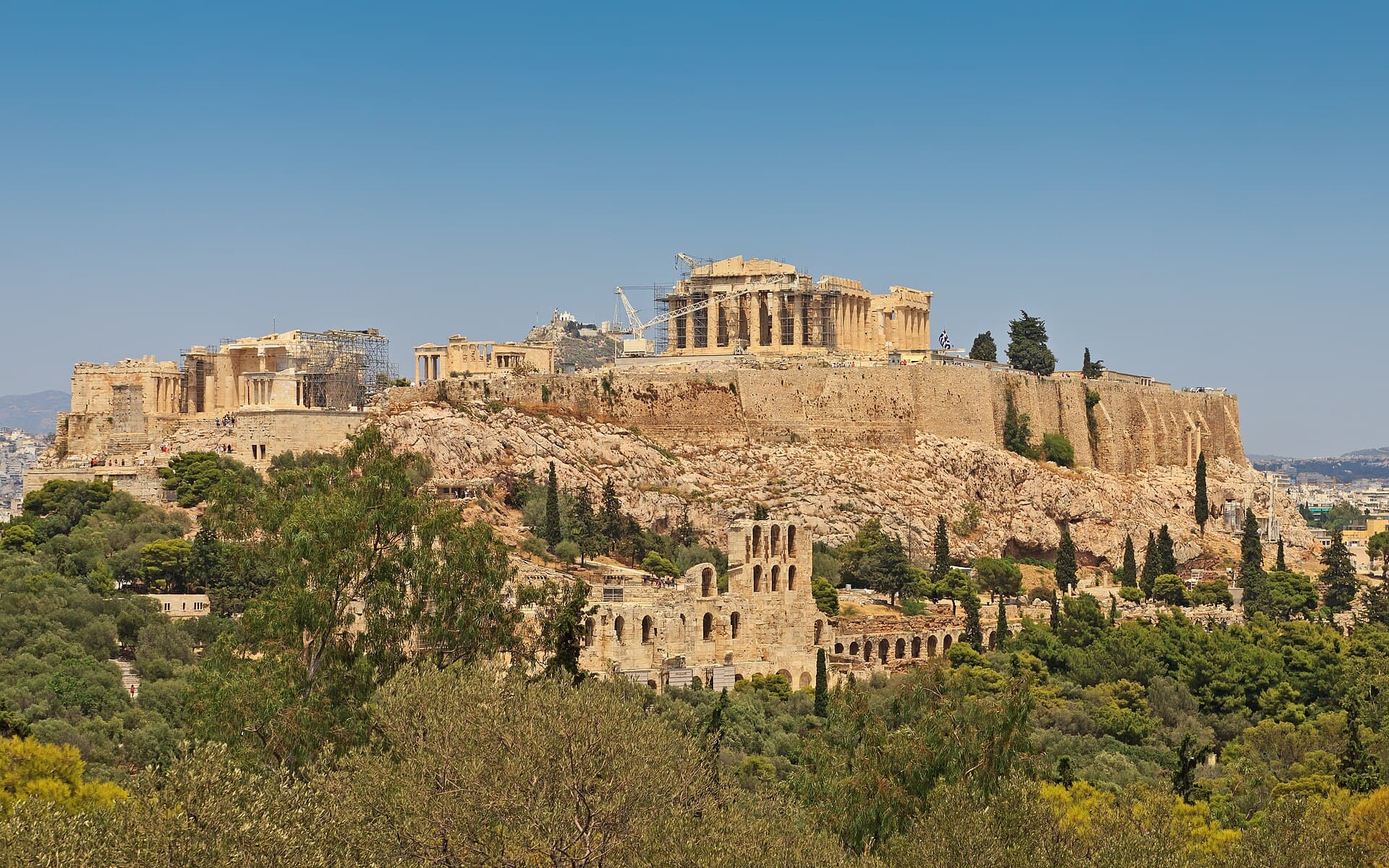 A view of Athens, Greece