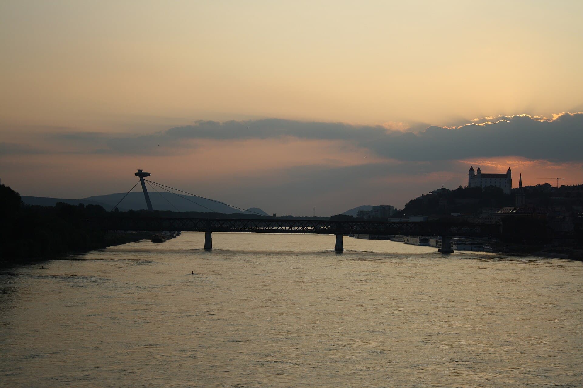 A view of Bratislava, Slovakia