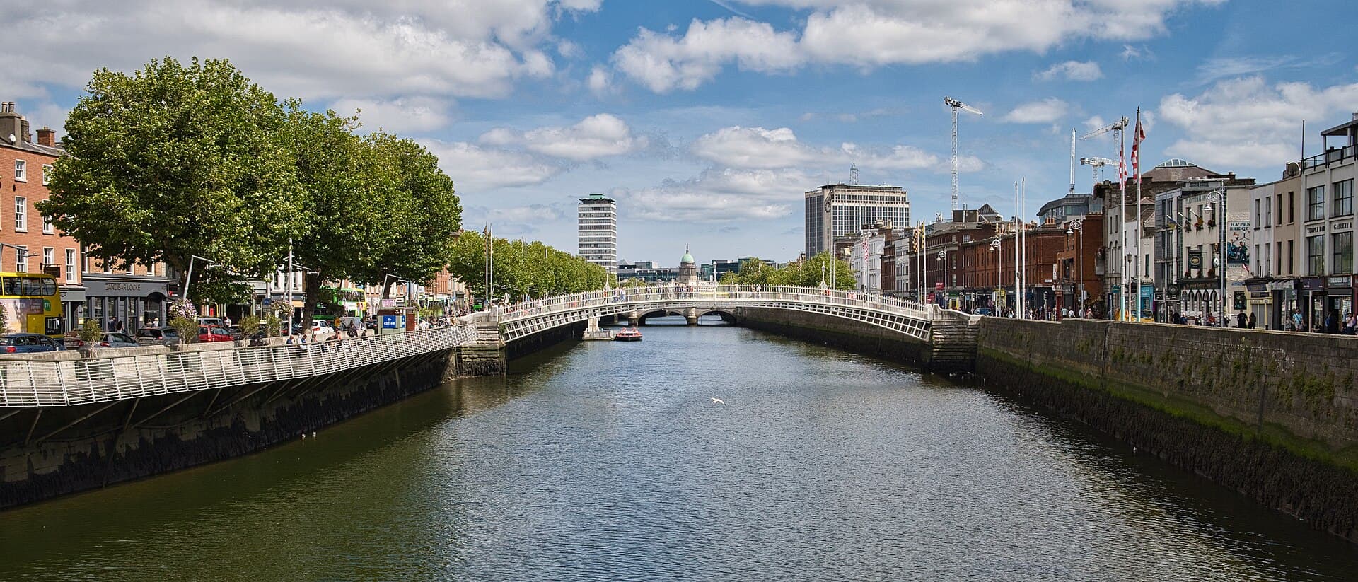 A view of Dublin, Ireland